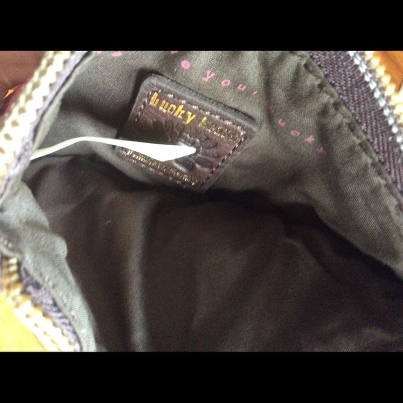 Lucky Brand🍀Velvet Applique Heart Coin Purse. - Picture 10 of 13